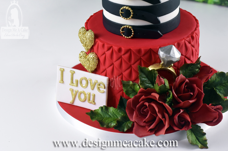 Engagement Cake Design Design Me A Cake